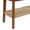 Alaterre Furniture Calais Bench, Warm Chestnut ANCA0370 - alternate 9